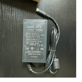 Daing Du16050001 24v 2.5a Ac/dc Adapter 5.5x2.1mm Barrel Plug Black