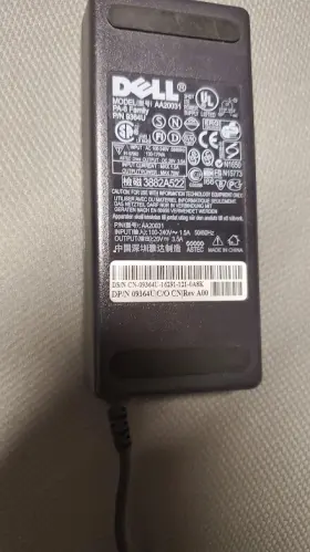 Dell 9364u Oem Laptop Power Cord Pa-6 Family Ite Model Aa20031 P/n 20vdc 3.5a