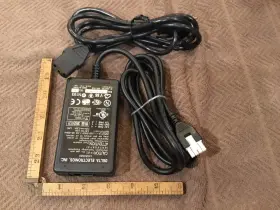 Delta 15555550 1 Vintage Electronics Ac Adapter 100-240vac To 3.3vdc 2a 7v .35a Delta 15555550 1 Vintage Electronics Ac Adapter 100-240vac To 3.3vdc 2a 7v .35a