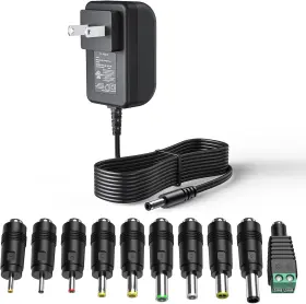 Donyoie Dc1018 15v 1a Power Supply 15 Volt Charger 1000ma 15w Max Regulated Switching Ac To