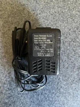 Dream Electronic Dr-09300u Class 2 Power Supply E191362 9v Adapter 120v 60hz