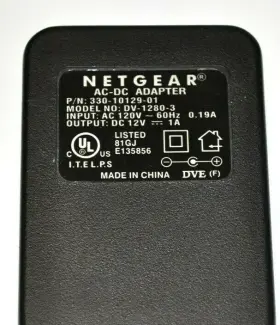 330-10129-01 DVE Netgear Ac Adapter Power Supply