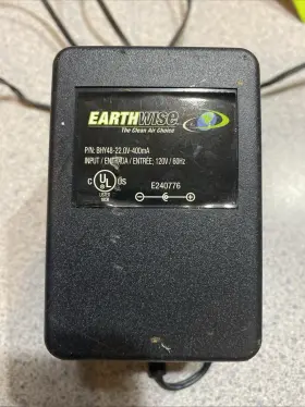 Earthwise Bhy48-22.0v-400ma 18v Nicd Battery Charger Adapter Used