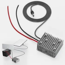 Eazuse Zq-dc-dc57v4.5a Starlink Gen 3 Power Cord 12v To 57v 4.5a Converter For Router