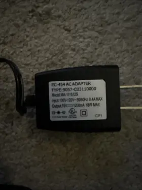 MA-111512S EC-454 Ac Adapter Wall Charger