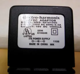 Electro-harmonix Mkd-48181000 Electro-harmonix Model Ac Adaptor For Pog