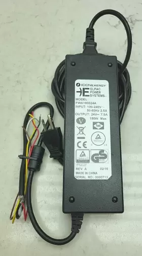 FWA180024A ELPAC POWER SYSTEMS Desktop Ac Adapter