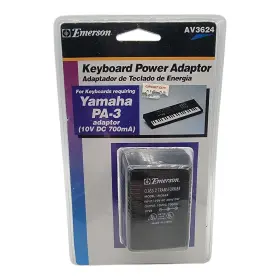 Emerson Av3624 Vintage Yamaha Keyboard Pa-3 Power Adapter Nos Nes Old Stock Emerson Av3624 Vintage Yamaha Keyboard Pa-3 Power Adapter Nos Nes Old Stock