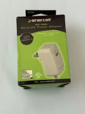 Enercell 040293709310 Ac To Dc Power Adapter 6v 800ma 273-354