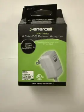 Enercell 273-312 Ac-to-dc Power Adapter 3vdc 700ma #273-312
