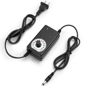 Facmogu A40706-mg-us Ac To Dc Adjustable Power Supply 100-240v 3-12v 24w Adapter S