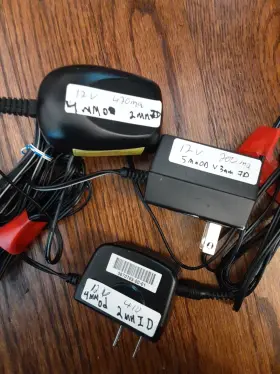 Fite On 753263779502 Lot Of 3 12v Business Tele Phone Charger Voip Phones Etc