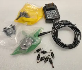 Friwo Fw7650/12 12v 450ma Ac Wall Adapter Interchangable Tips And Plugs 100-240v