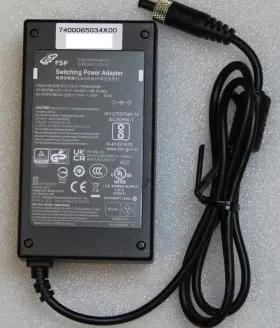 Fsp Fsp065-dhan3 65w Ac/dc 100-240v 1.8a-12.0v 5.42a Screw Lock Power Adapter