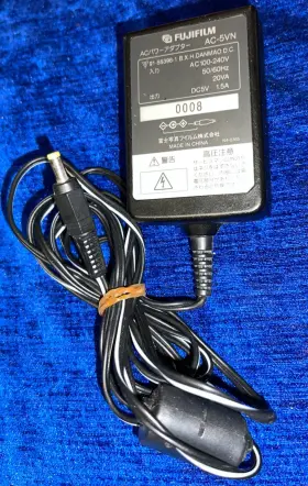 Fujifilm Ac-5vn Genuine Fuji Film Adapter Charger Power Supply Dc-5v 1.5a Tested Fujifilm Ac-5vn Genuine Fuji Film Adapter Charger Power Supply Dc-5v 1.5a Tested