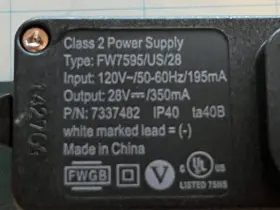 7337482 FWGB Water Softener Transformer