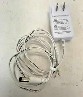 Gangqi Gq12-240063-au Switching Adapter 24v 630ma Power Supply White Replacement