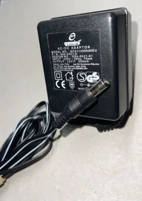 Gemini Dc411200500eu Ac / Dc Adaptor Adapter Model Output 12v 500ma