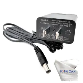 Global Teck Worldwide Ps5v2000us-p Yealink Ps5v2000us Power Supply Adapter 5v 2a - Compatible With Sip P