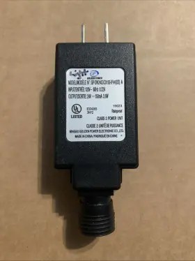 Golden Power Gp-sw240dc0150-ip44 Us Gp-sw240dc0150-ip44 Us 24v 150ma 3.6w Supply Adapter