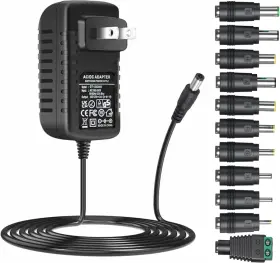 Guanting 313050699613 Universal Ac Adapter 12v 2a Power Supply Charger 24w Ac110v To Dc12v 20