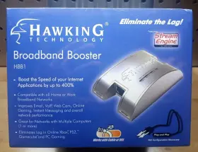 Hawking Technology 603992506088 Sealed Hbb1 Broadband Booster Plug And Play Internet Optimizer