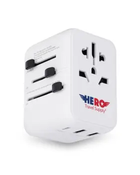 Hero Travel Supply 850033484977 Universal Adapter Power Plug For Us Europe France Uk Ireland Th Hero Travel Supply 850033484977 Universal Adapter Power Plug For Us Europe France Uk Ireland Th