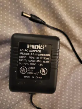 E159614 HOMEDICS Ac Adapter