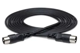 Hosa 728736000056 Mid-301bk 5-pin Din To Midi Cable 1 Foot