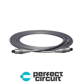 Hosa Opm-303 Pro Fiber Optic Toslink - 3ft Cable New Perfect Circuit