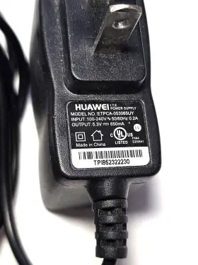 ETPCA-053065UY HUAWEI Cell Phone Wall Ac Travel Charger Cord