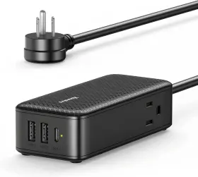 Huntkey Sca207 Usb C Charging Station With 5 Ports 65w Charger Fast B