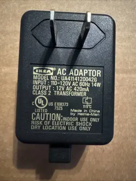 UA4114120042G IKEA Ac Adaptor Transformer