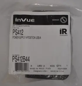 Invue Ps412b44 Ps412 Power Supply 4 Position Usb-a Genuine Oem Replacement