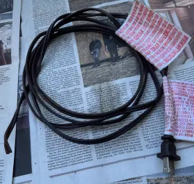 K&l E305215 K&l Kl-01 Ul 6 Foot Brown Diy Power Cord Fast Shipping