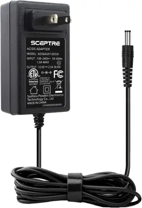 Kado 744759812247 Ac/dc Adapter 12v-2.5a 30w Power Cord Genuine Parts Made For Sceptre