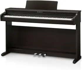 Kawai Kdp120 Premium Rosewood 88-keys Digital Home Piano With Bench - Black