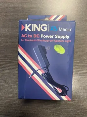 King Rvm50 Rv Media Ac To Dc Power Supply