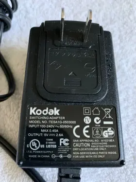 Kodak Tesa1g-0503000 Switching Adapter Power Supply 5v 2.6a