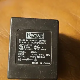 48DT-7 KROWN MANUFACTURING Ac Adapter Barrel