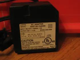 Kynet 15jo300 -ac Adapter/p/n 15jo300/output 30v Kynet 15jo300 -ac Adapter/p/n 15jo300/output 30v