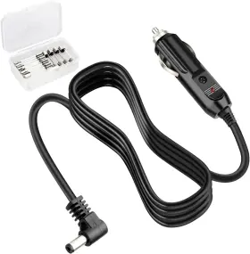 Kzfuli Cz-dc12v Replace The 12v Car Charger Power Cord Of Lnogen One G1 G2 G3 G4 G5 Black