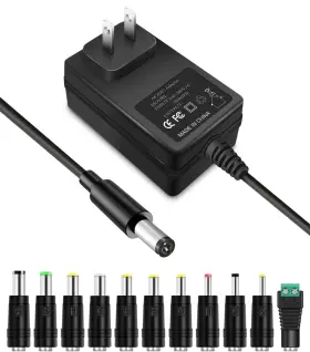 Lantisri 313039320361 12v 2a Power Supply Adapter For Led Strip Cctv Speaker - 6 Ft Cable