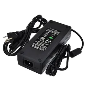 Ledwholesalers 3262-12v 12v 20a 240w Ac/dc Power Adapter With 5.5x2.5mm Dc Plug And 2.1mm Black
