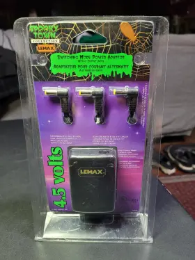 Lemax 728162747075 Spooky Town 4.5v Ac/dc Power Adaptor Switching Mode 3 Outputs 74707 New
