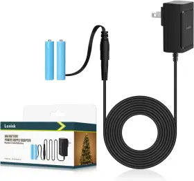 Lenink 445020415473 Ac Power Supply Adapter For Aaa Battery Replace 2 Black