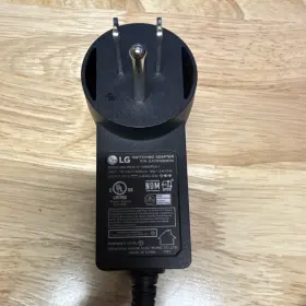 Lg Eay65896904 19v Ac/dc Adapter 2.5mm Jack 4ft Cable Black