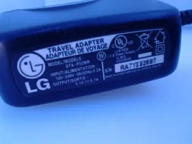 RA7YS92687 LG Wall Travel Charger Adapter #3