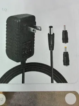 Li-ion 12610 Li-ion Charger Power Supply 12.6v-1a O/p With 2 Extra Tips New