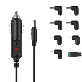 Liansum 764015835209 Dc 12v 2a Car Charger Universal Power Cord Cigarette Lighter For Portable Rca